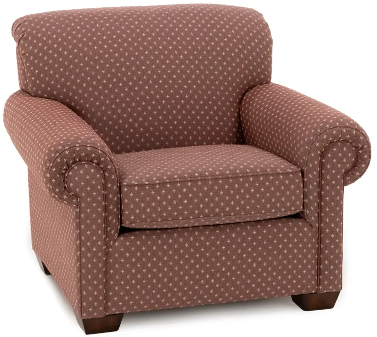 Flexsteel Main Street Chair in Berry