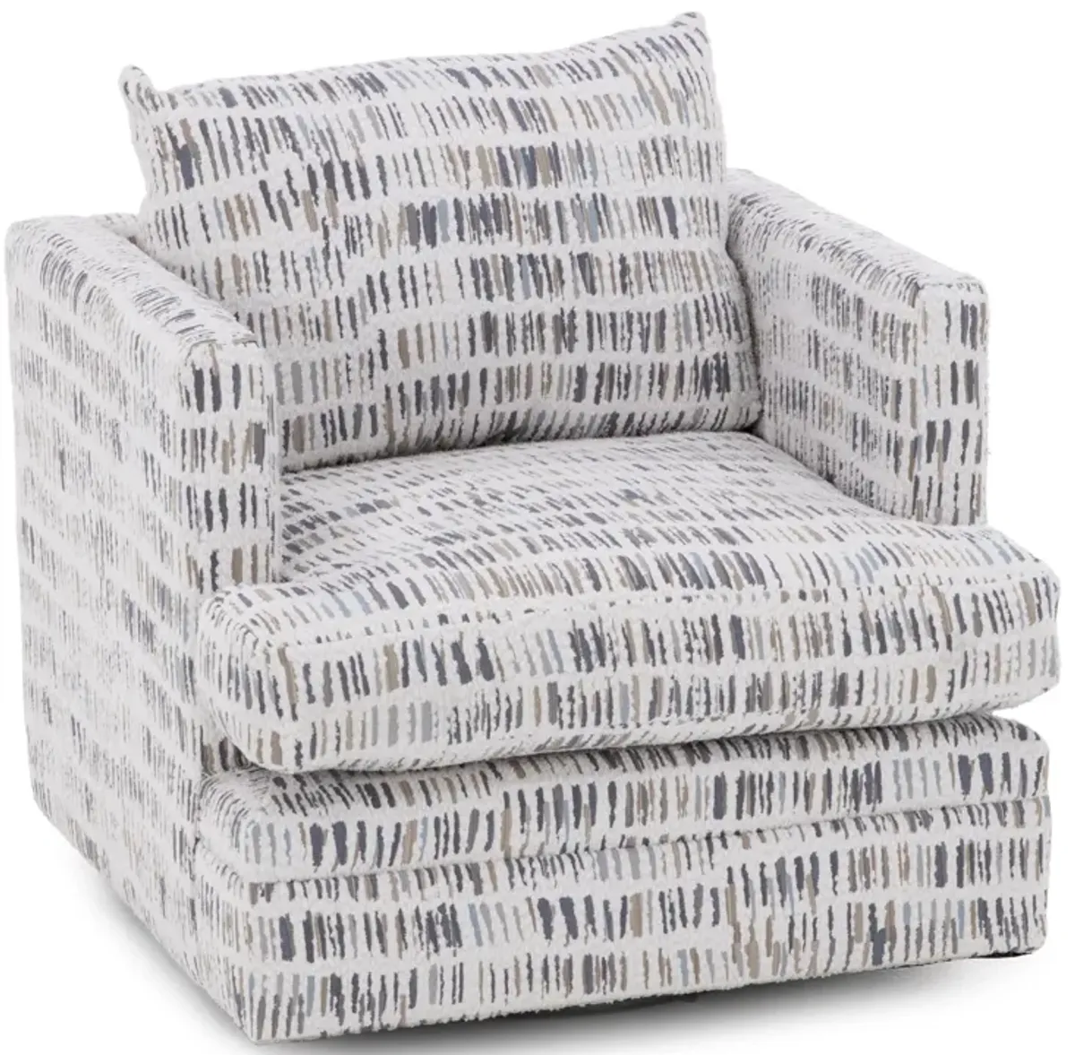 Scout Swivel Accent Chair in Multi