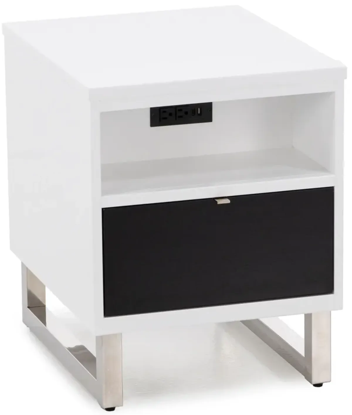 Contra Chairside Table