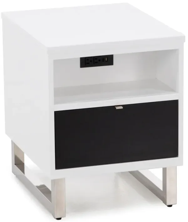 Contra Chairside Table