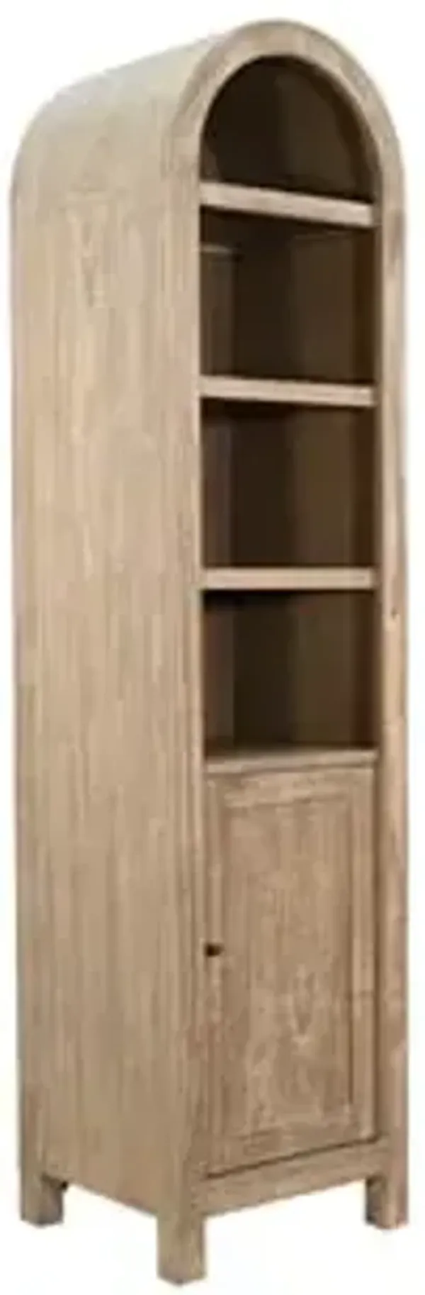 ESSENTIAL EMMY SMALL WHEAT BOOKCASE