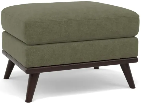 Betty Ottoman in Avocado