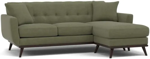 Betty Reversible Chaise Sofa in Avocado