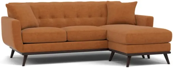 Reversible Chaise Sofa in Russet