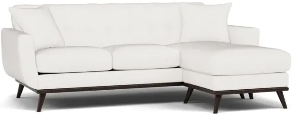 Betty Reversible Chaise Sofa in Alabaster
