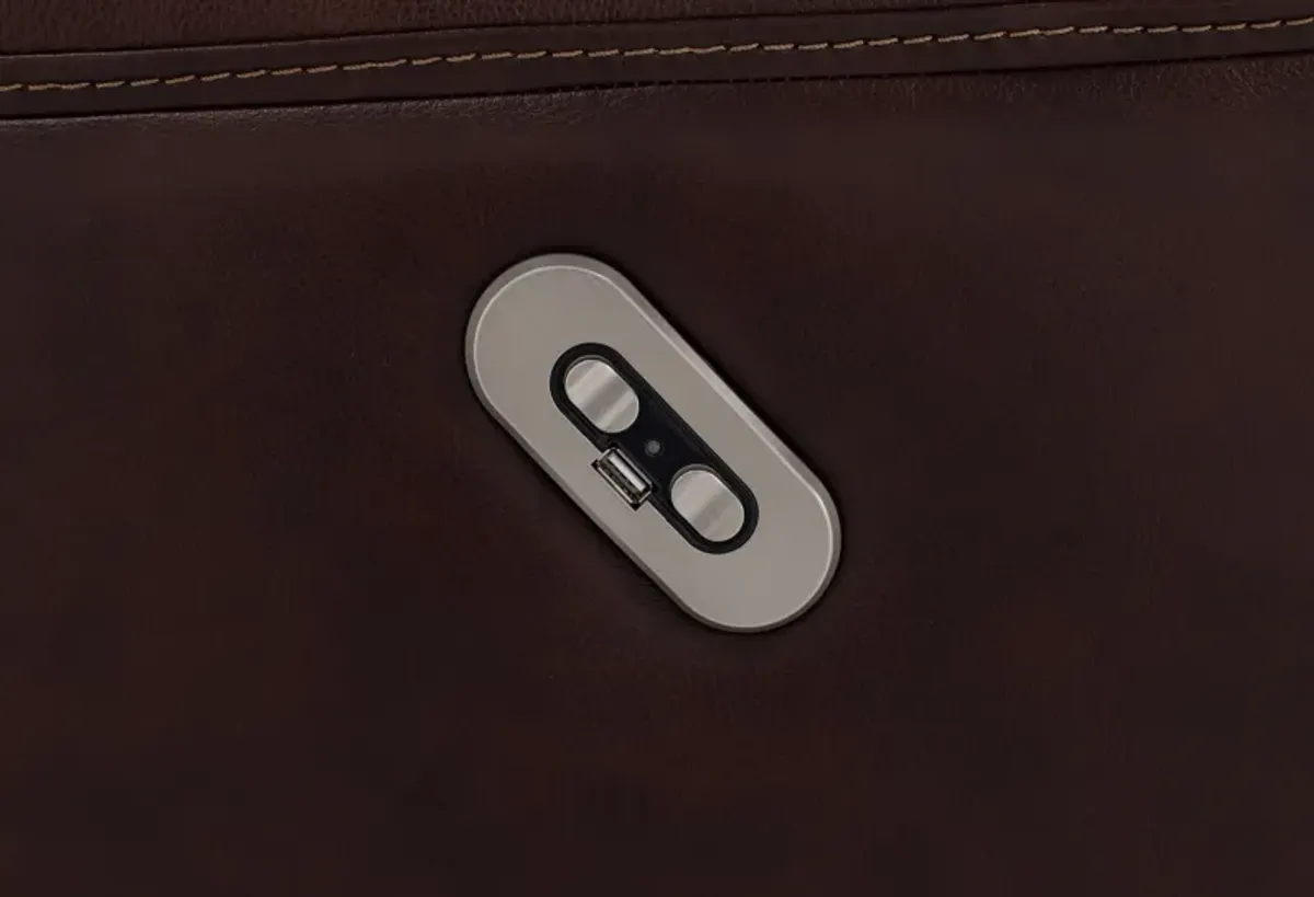 Harris Leather Wide Power Recliner