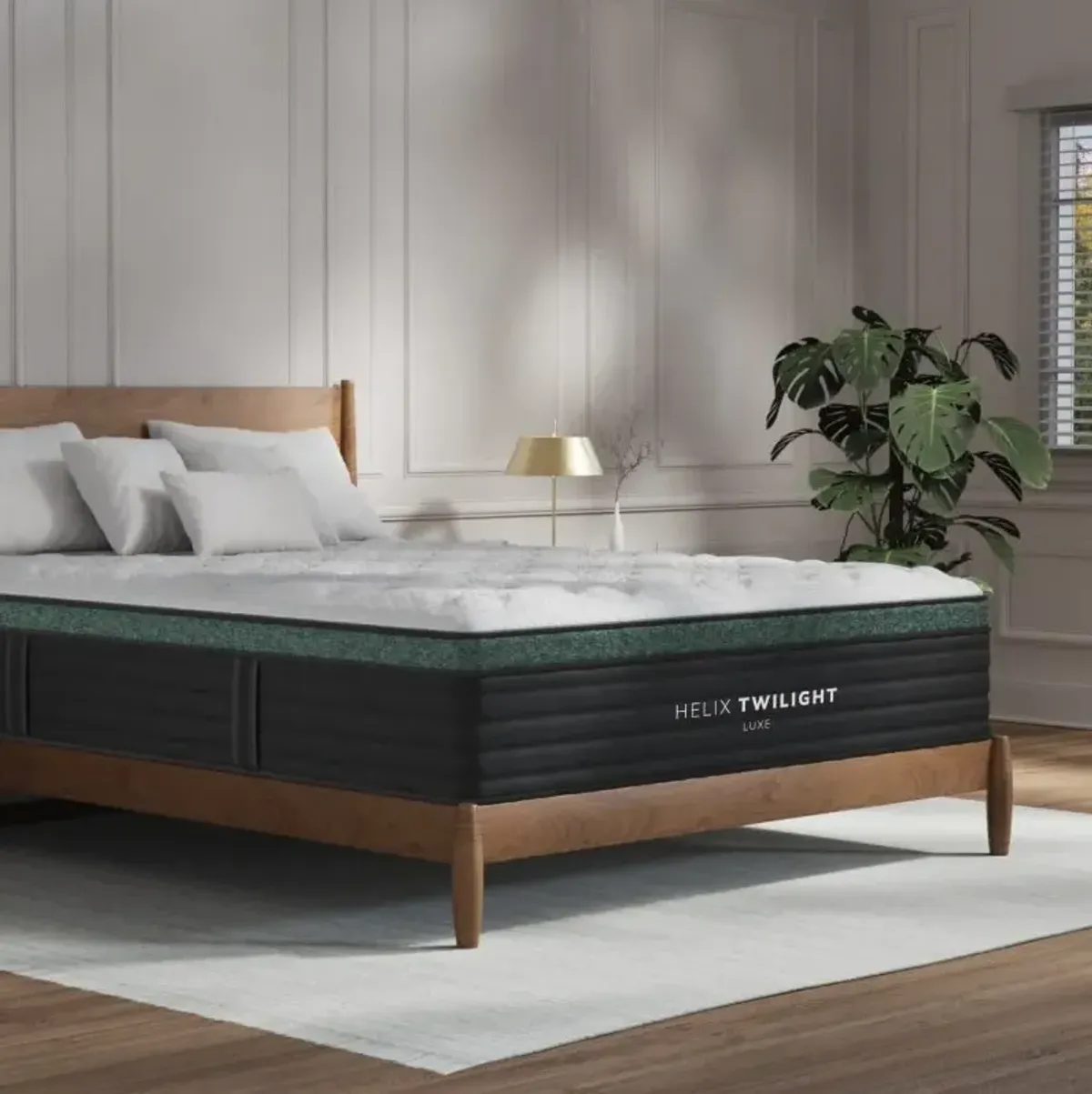 Helix Twilight Luxe Firm Queen Mattress With GlacioTex Cover