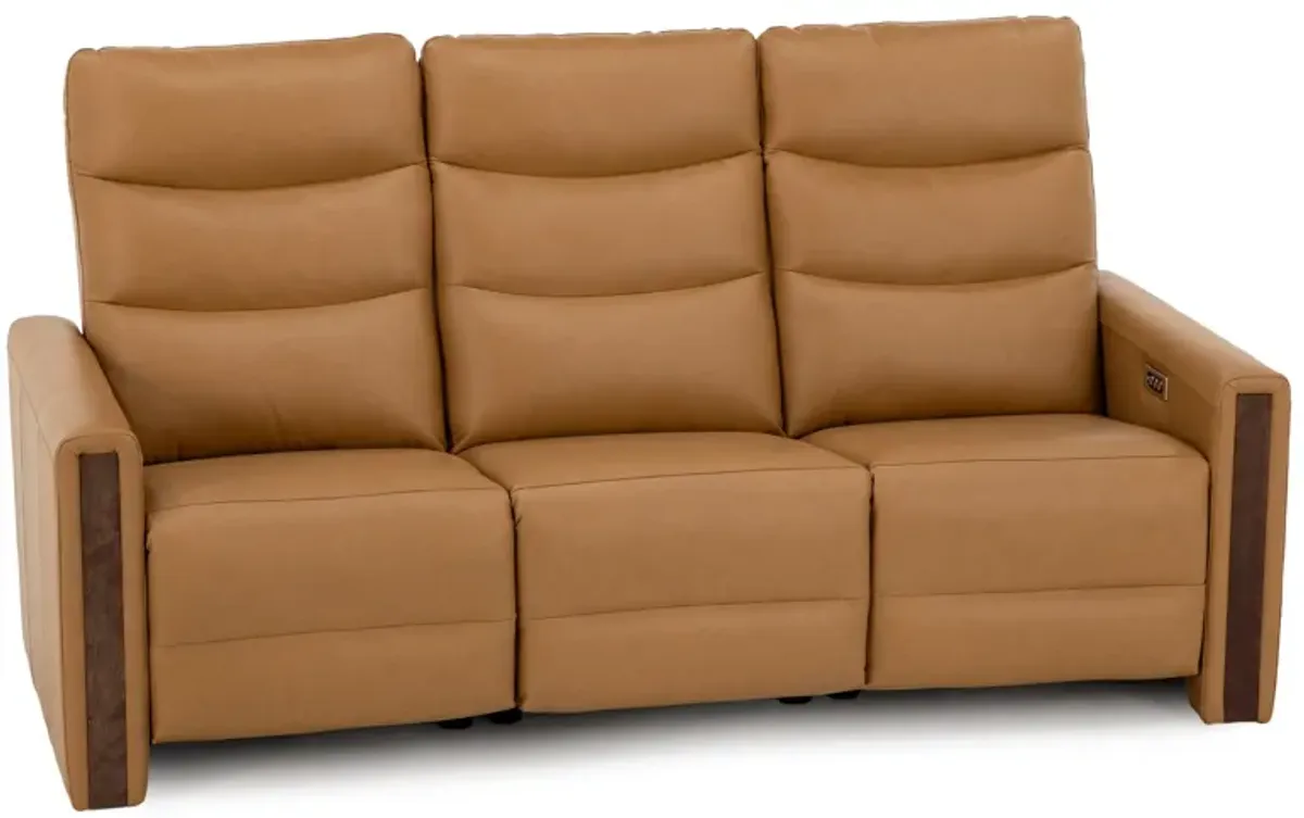 Conway 3-Pc. Leather Fully Loaded Wall Saver Reclining Sofa