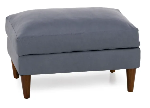 Lucca Leather Ottoman