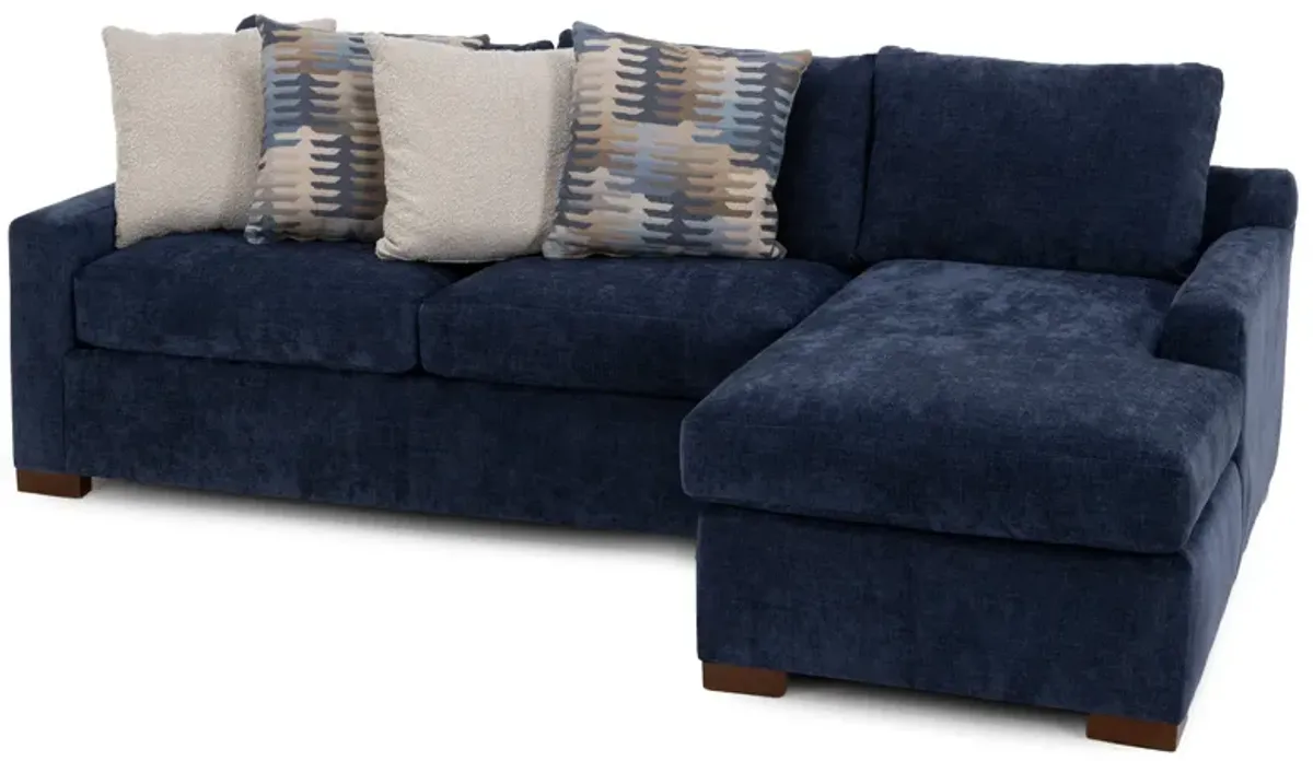 Mila 2-Pc Full Sleeper Chaise Sofa