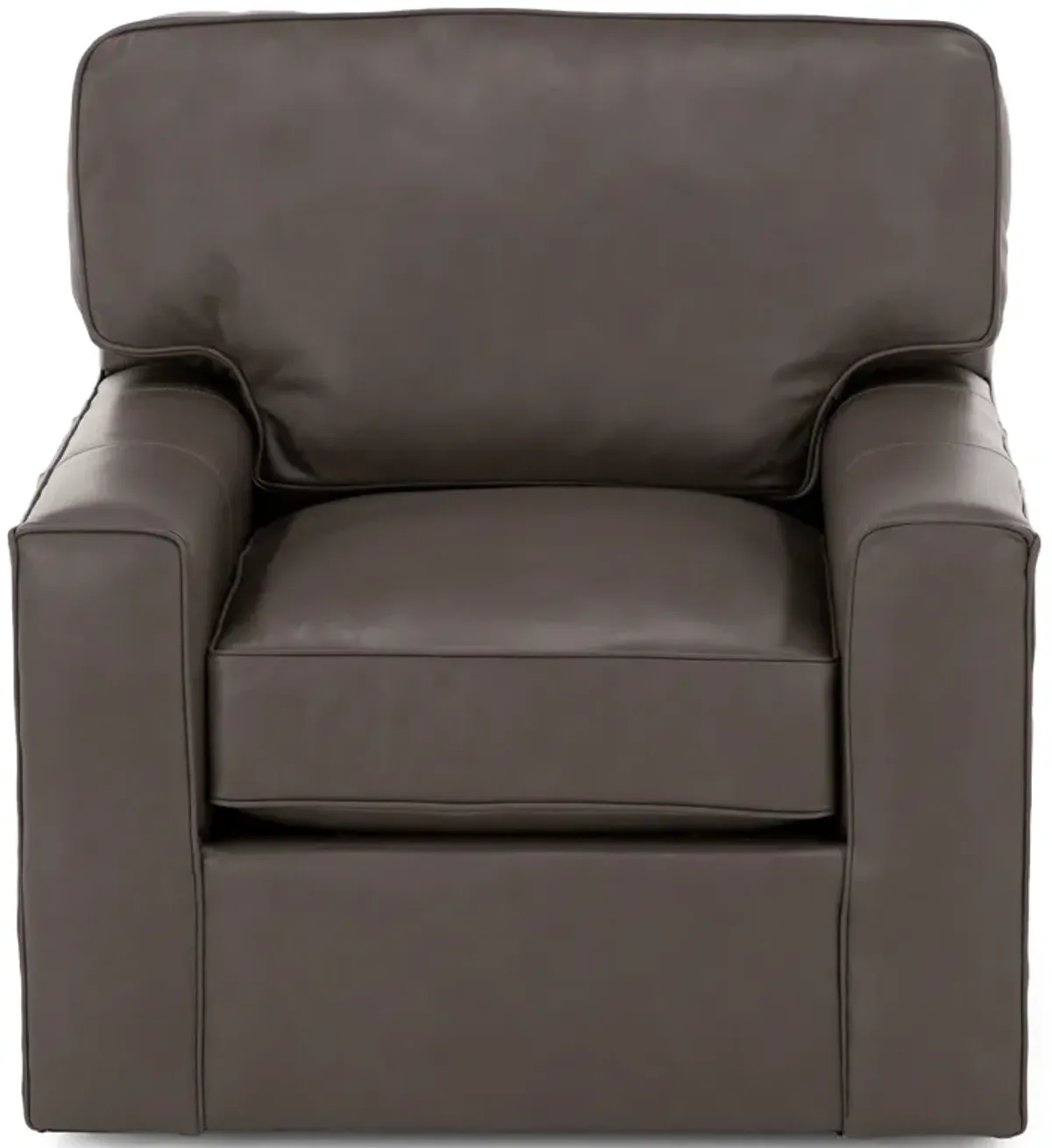 Leigh Leather Swivel Chair