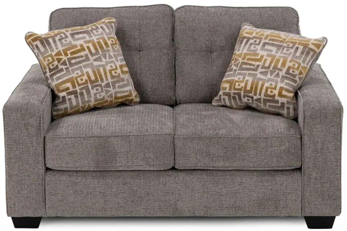 Colorado Loveseat in Iron