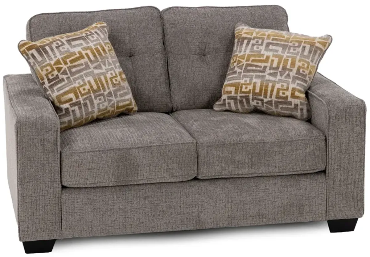 Colorado Loveseat in Iron