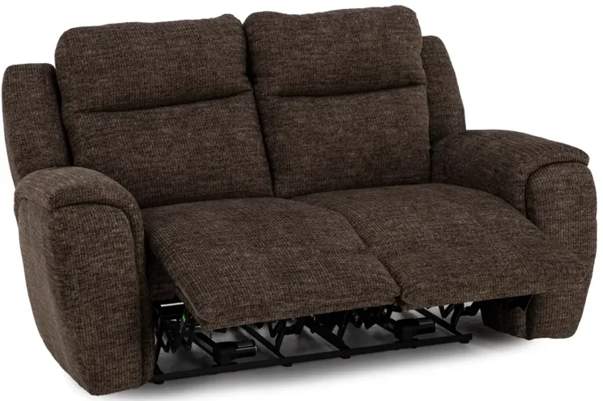 Aubrey Fully Loaded Zero Gravity Reclining Loveseat With SoCozi