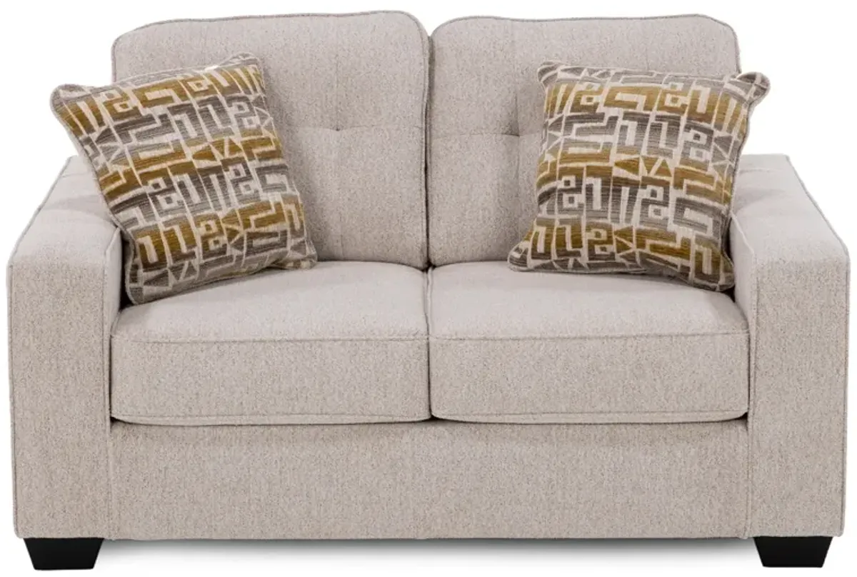 Colorado Loveseat in Stone