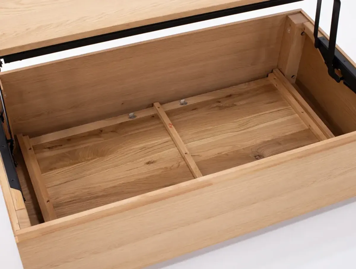 Transformer Coffee Table - Panel Storage