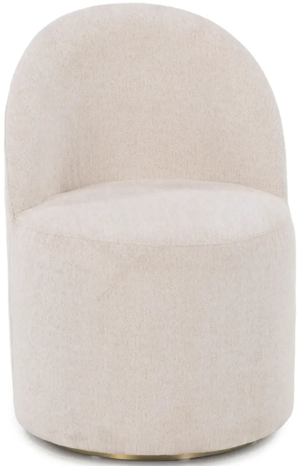 Opal Swivel Curve Chair