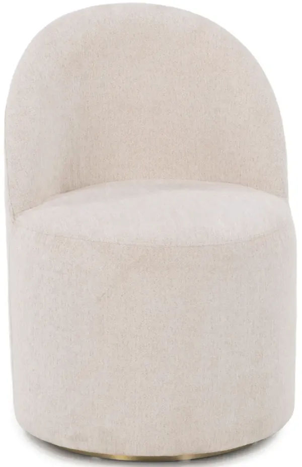 Opal Swivel Curve Chair
