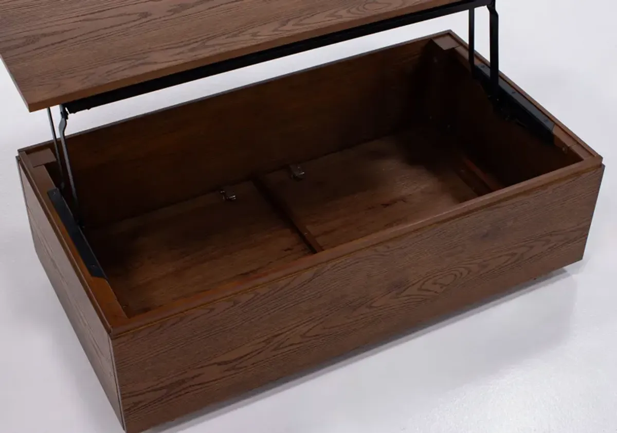 Transformer Coffee Table - Panel Storage