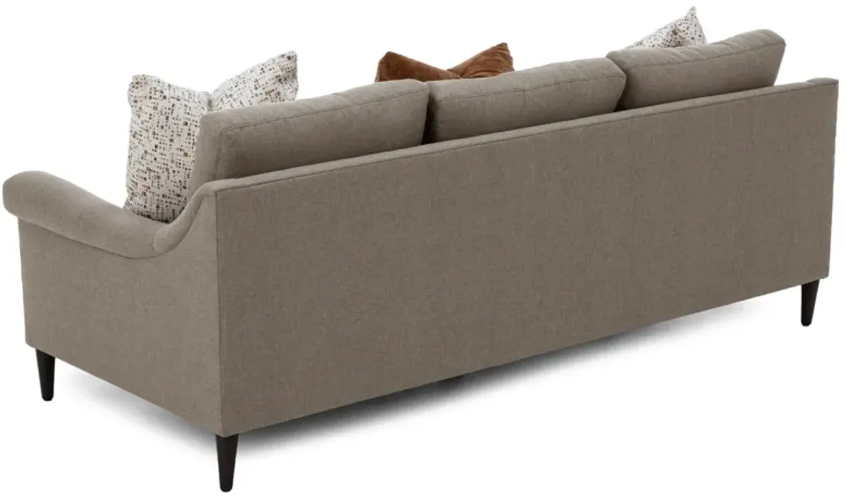 Hertz Sloped Roll Arm Sofa Plus With Three Pillows