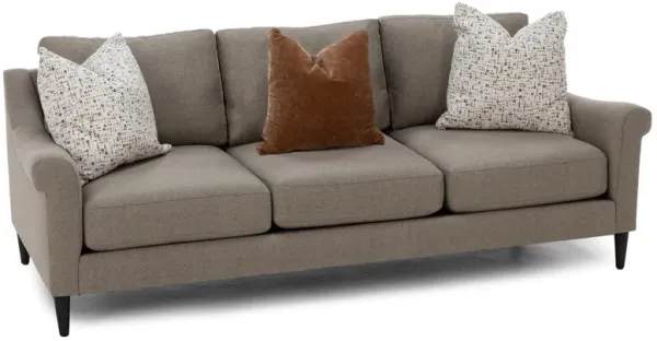 Hertz Sloped Roll Arm Sofa Plus With Three Pillows
