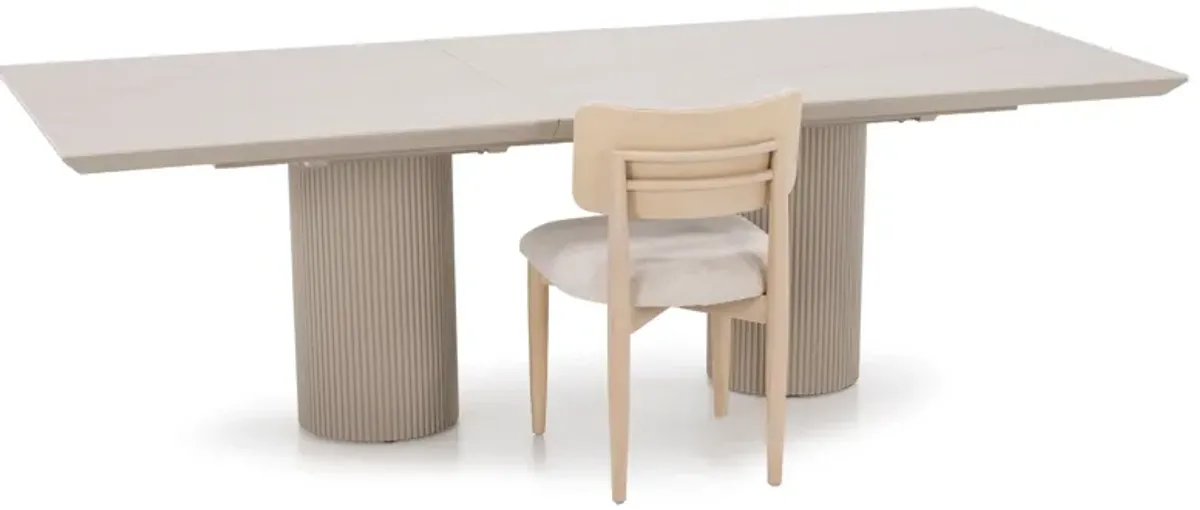 Opal 77-95" Sintered Stone Dining Table