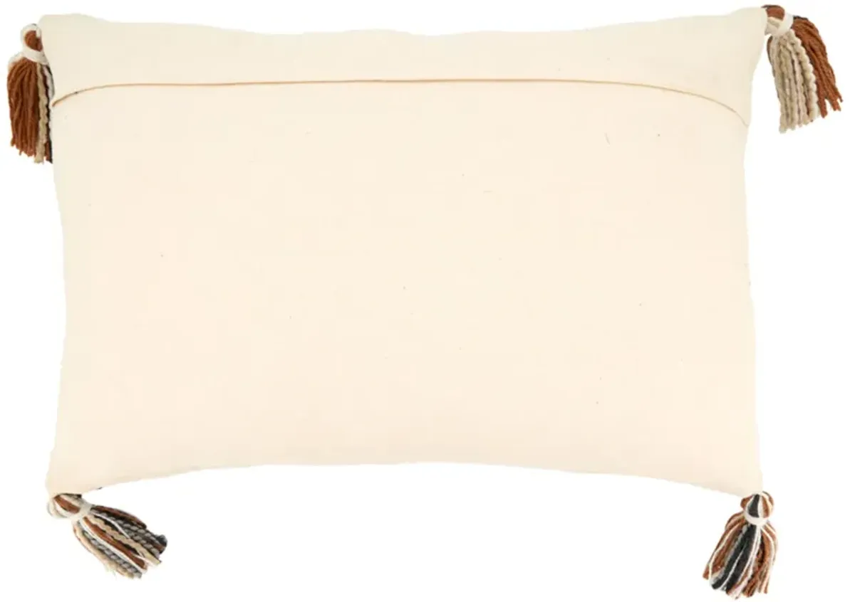 Multi Geometric Poly Pillow 24"W x 16"H