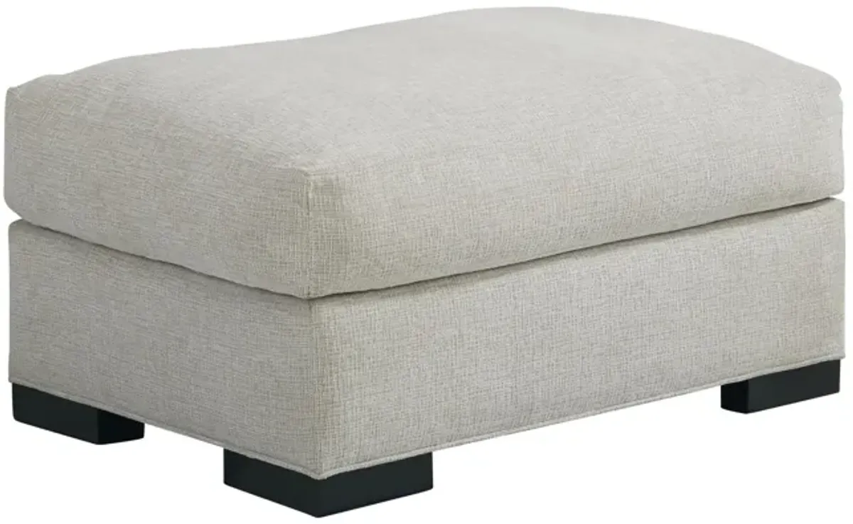 Braxton Ottoman in Ceramic