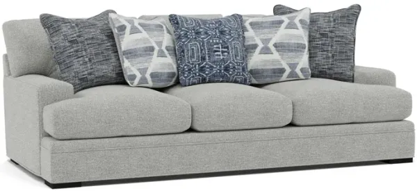 Braxton Sofa in Silver