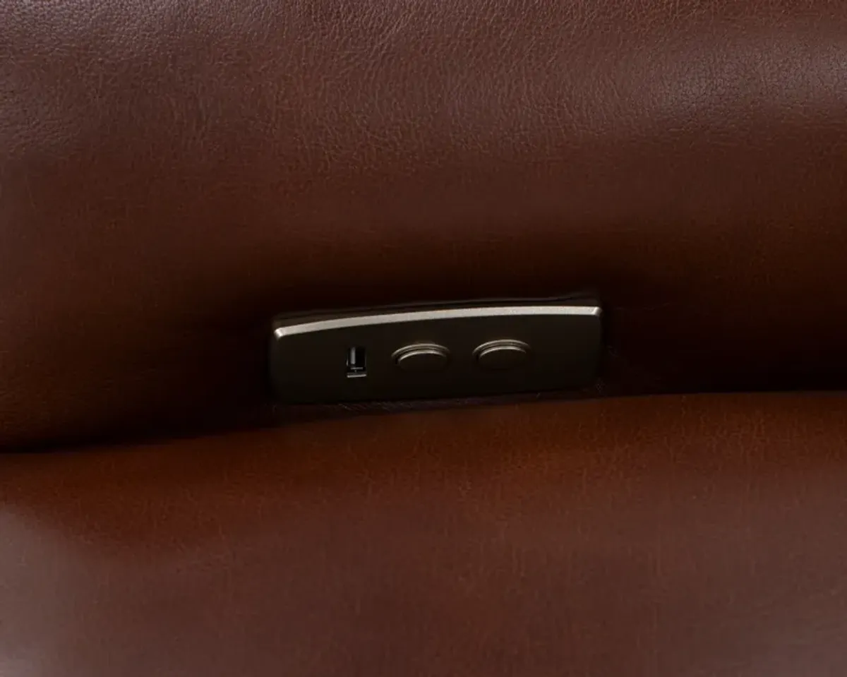Edmund Leather Power Recliner