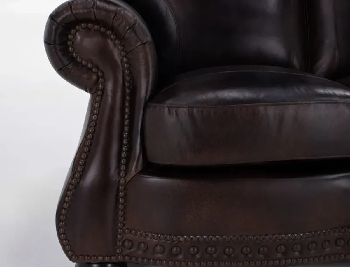 Alfred Leather Power Recliner