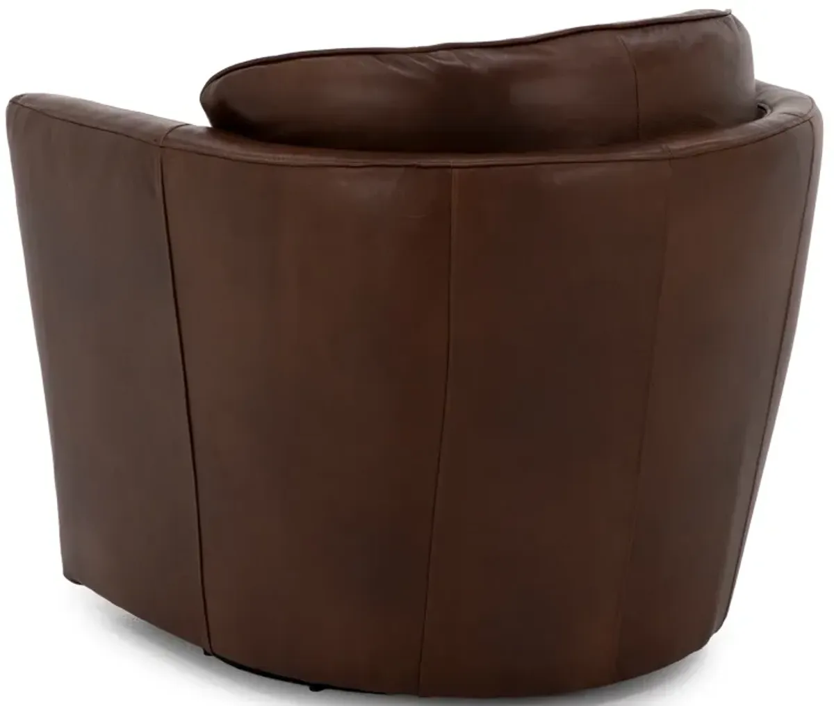George Leather Swivel Chair