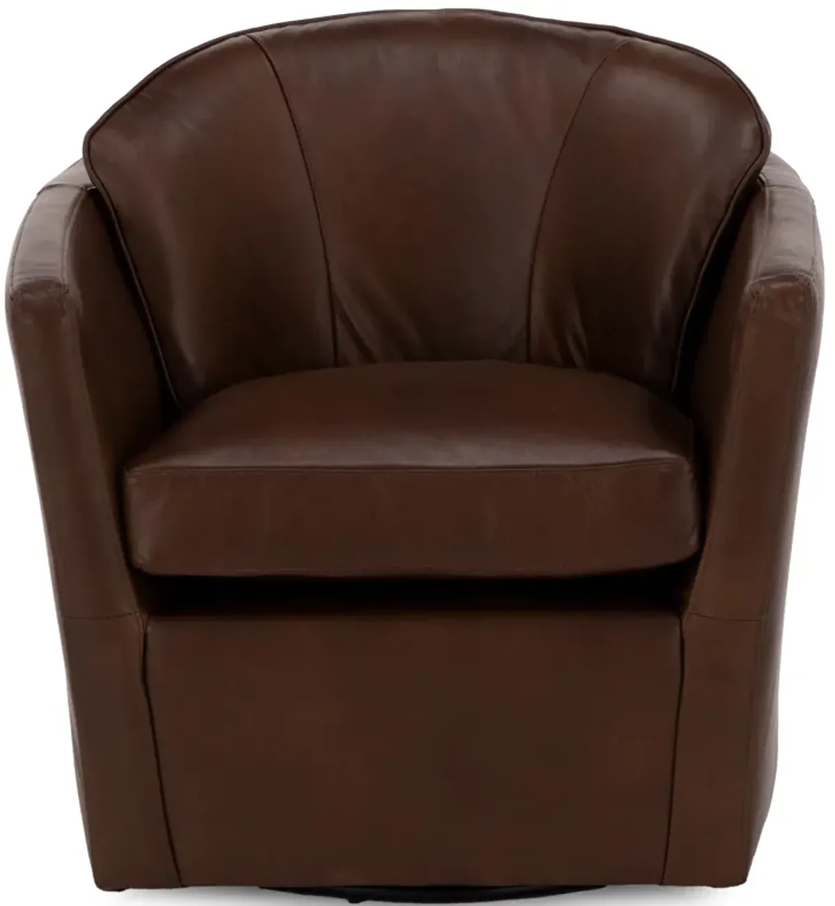 George Leather Swivel Chair