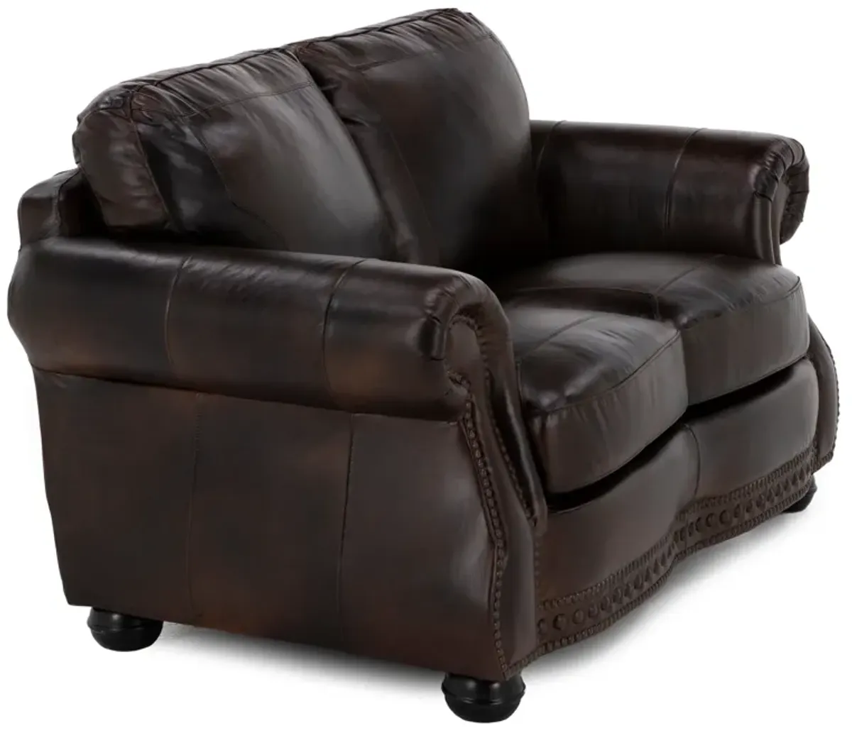 Alfred Leather Loveseat