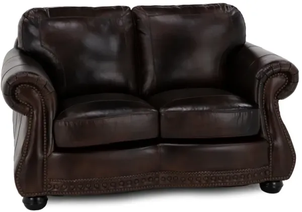 Alfred Leather Loveseat