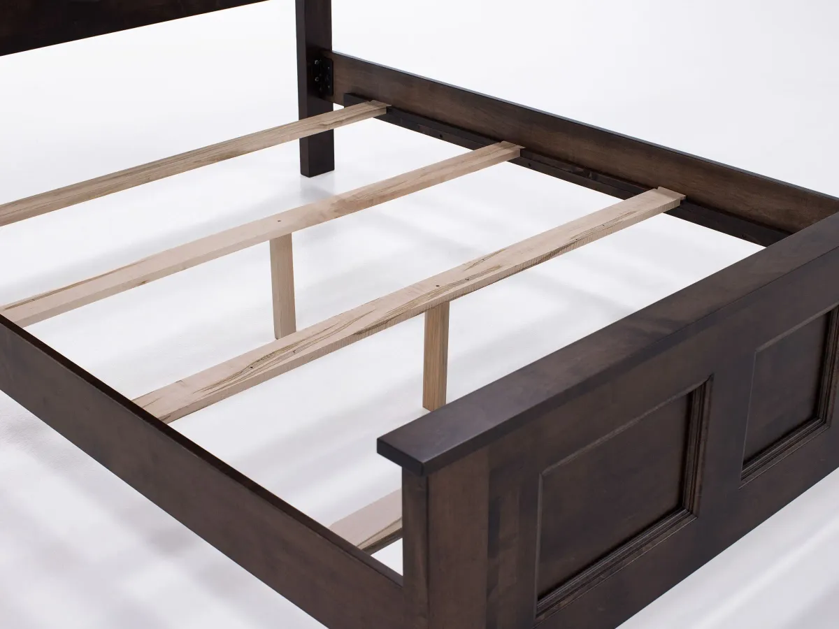 Brentwood Queen Panel Bed  in Walnut