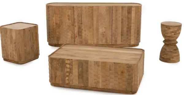 Gibson Natural Cocktail Table