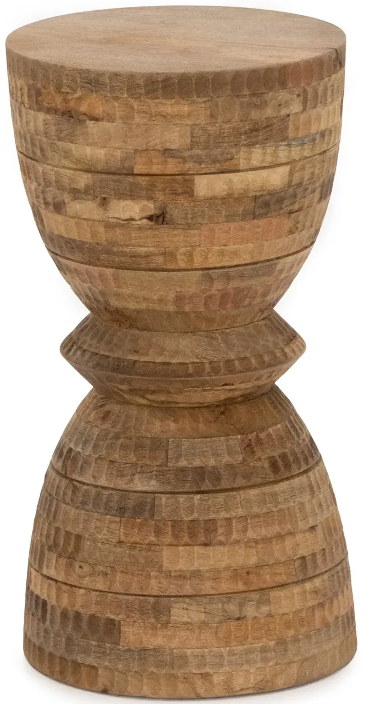 Gibson Natural Chairside Table