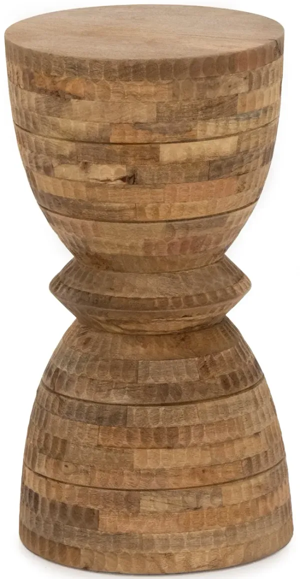 Gibson Natural Chairside Table