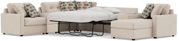 Drew & Jonathan Home Modular One 9-Pc. Wall Saver Power Reclining Sectional With Memory Foam Sleeper