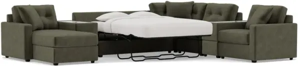 Drew & Jonathan Home Modular One 7-Pc. Wall Saver Power Reclining Sectional With Memory Foam Sleeper