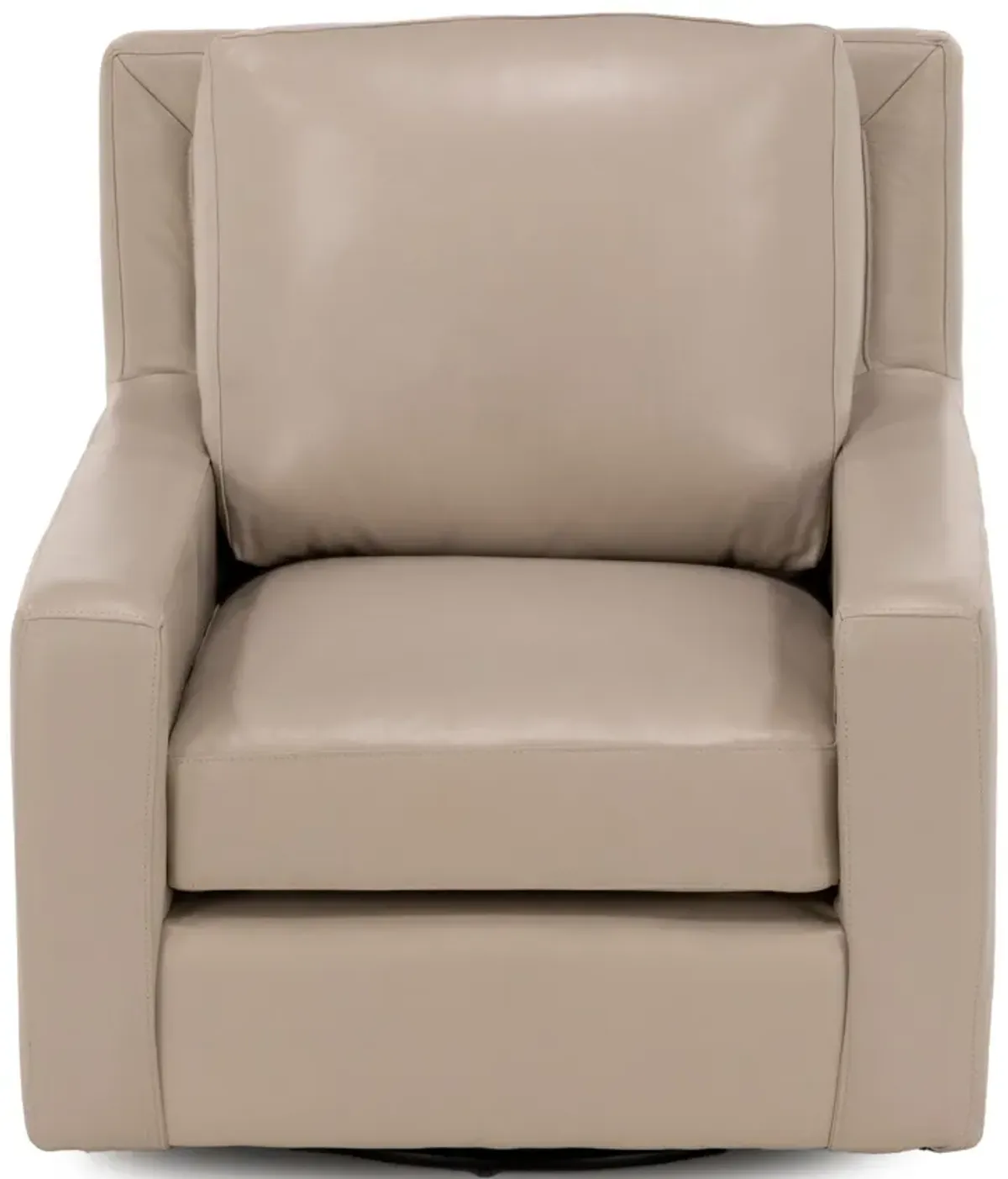 Rupert Leather Swivel Chair