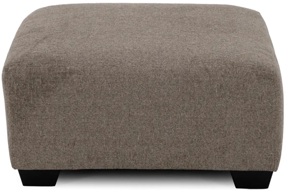 Skylar Ottoman in Hemp