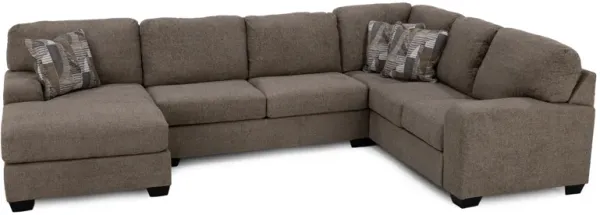 Skylar 3-Pc. Full Sleeper Sectional in Hemp
