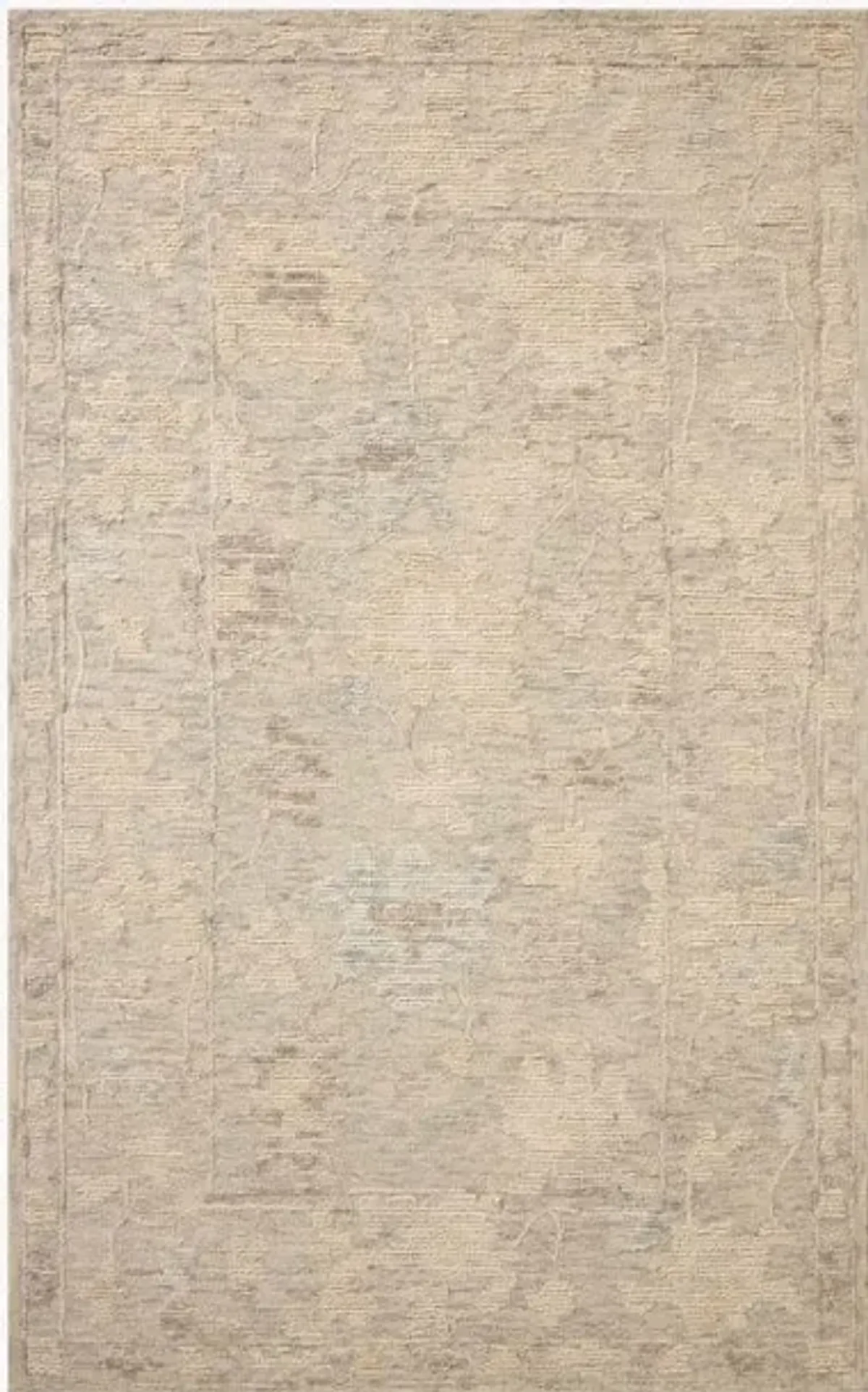 Cynthia Sky/Natural Area Rug 7'9"W x 9'9"L