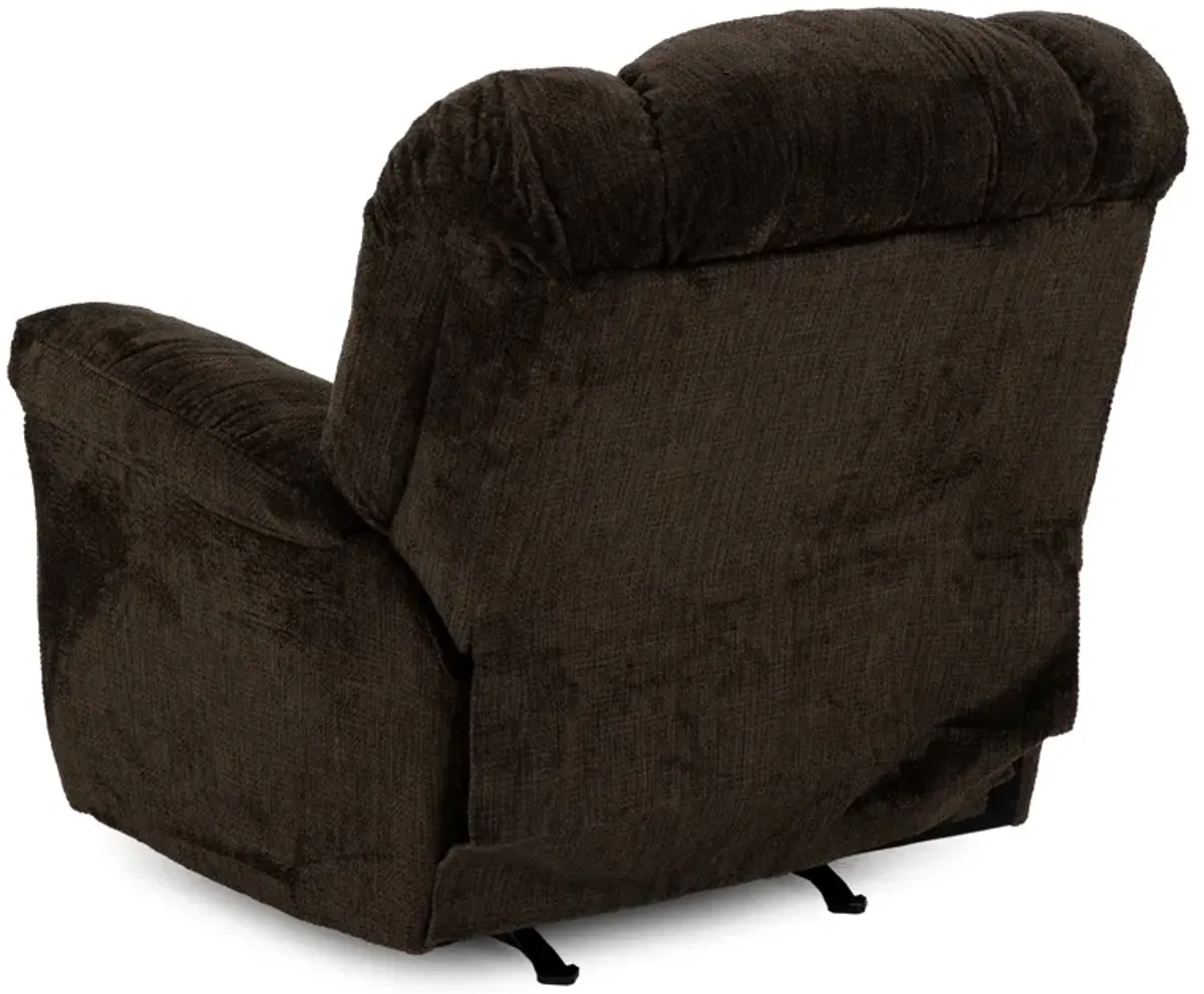 Elmer Rocker Recliner in Fudge