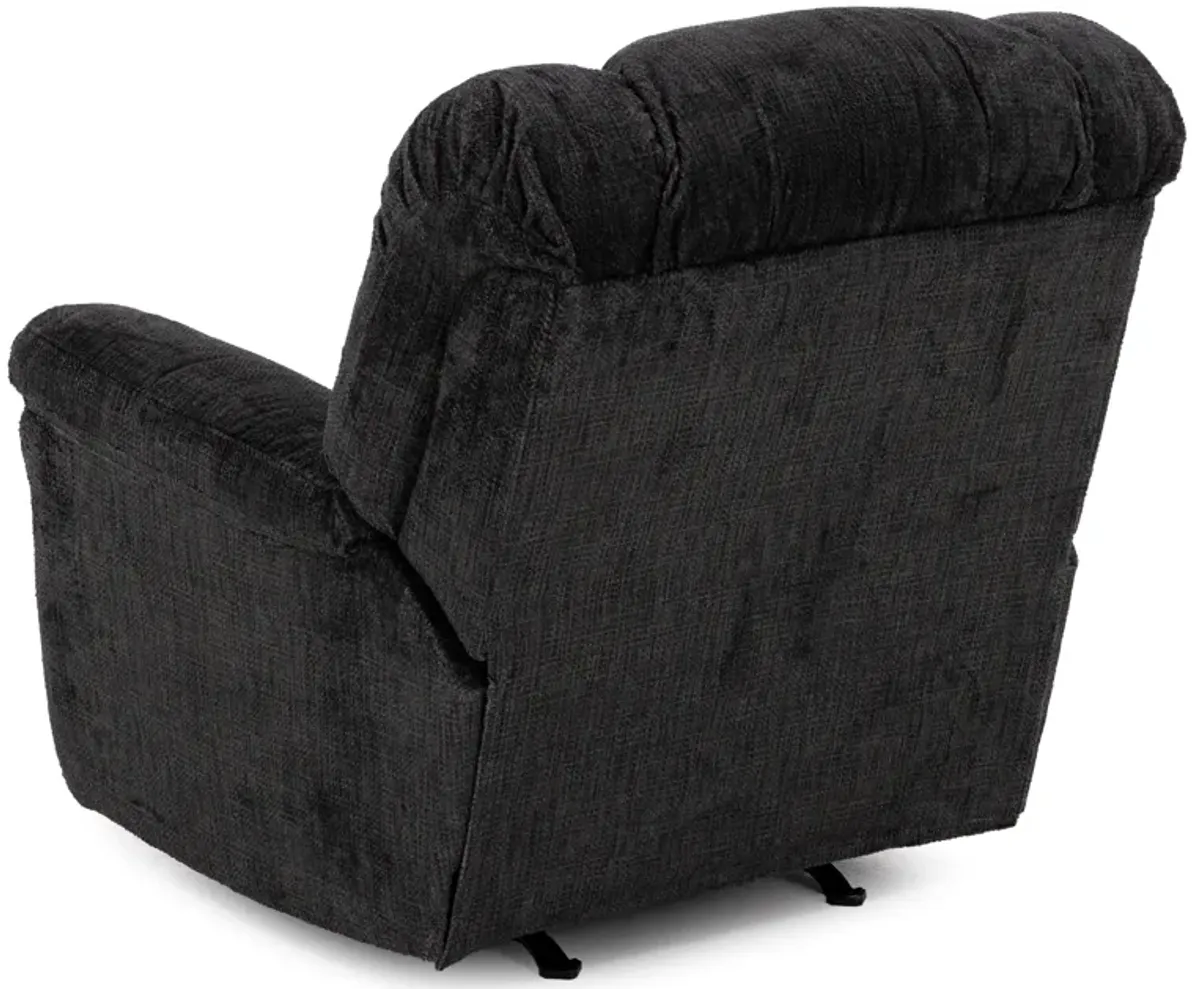 Elmer Rocker Recliner in Charcoal