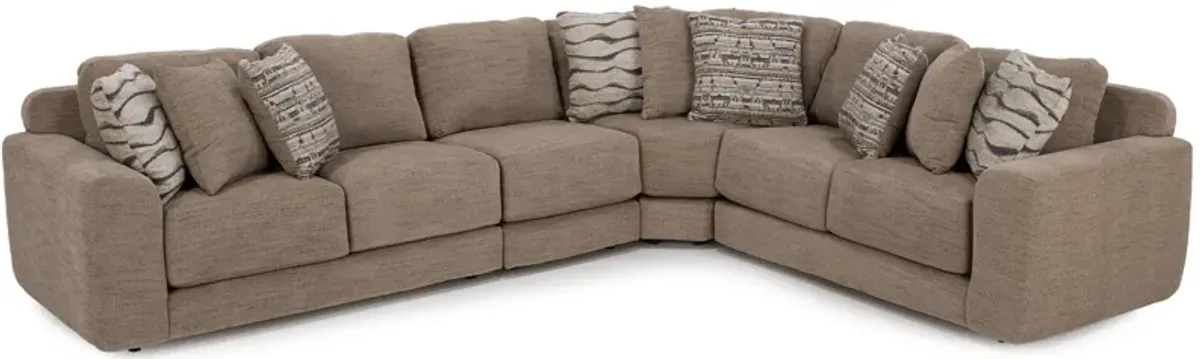 Casey 4-Pc. Sectional in Putty