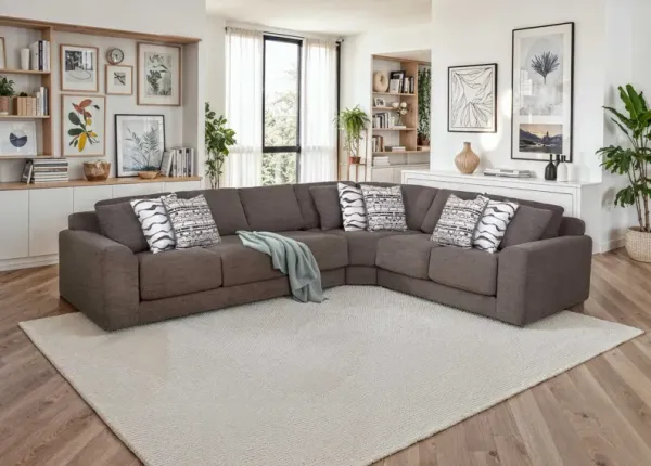 Casey 4-Pc. Sectional in Sable