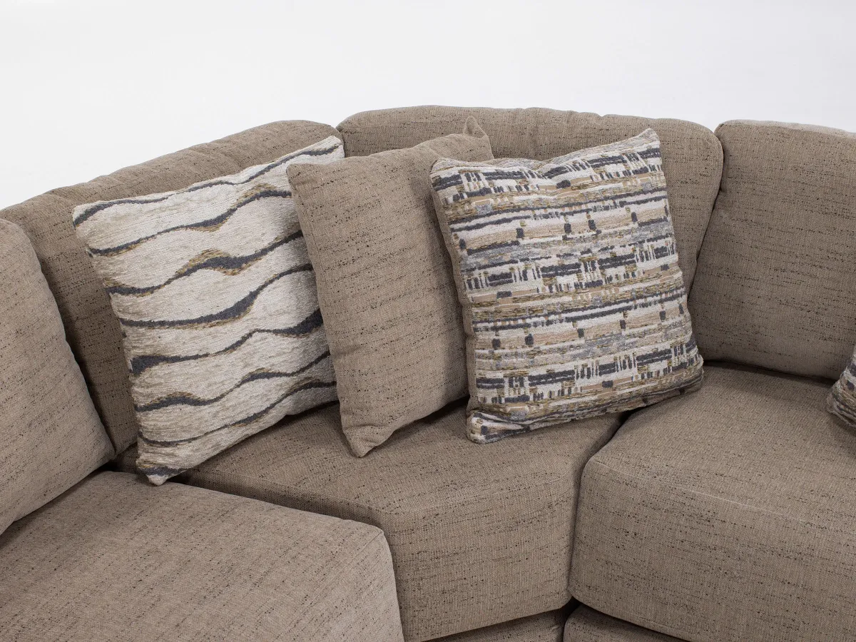 Casey 3-Pc. Sectional in Putty